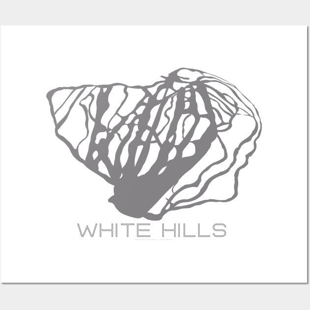 White Hills Resort 3D Wall Art by Mapsynergy